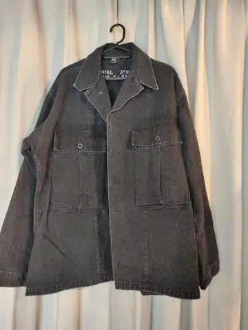 okSlow 다크 그레이 캐주얼 자켓