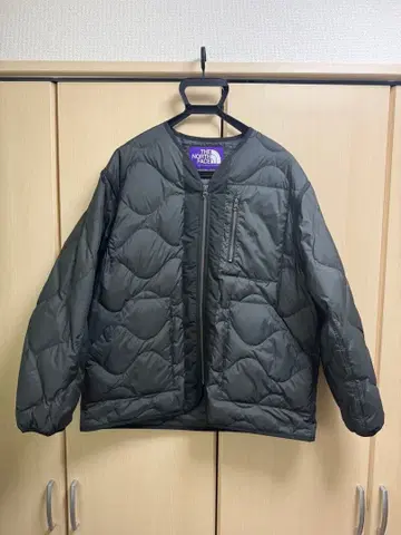 THE NORTH FACE 퍼플 라벨 필드 다운 가디건