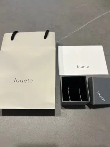 Jouete 귀걸이 체인 골드 쥬에티