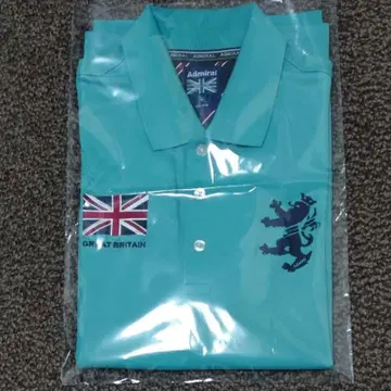 Admiral 골프 남성용 플래그 피케 셔츠 L