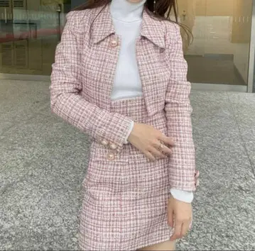 eimy istoire 트위드 숏 자켓