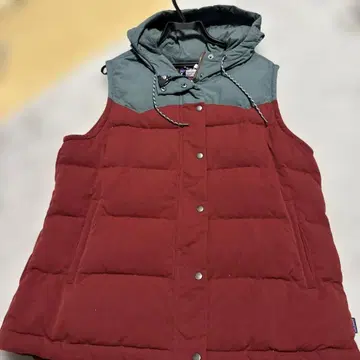 파타고니아 다운 베스트 버섯 패턴