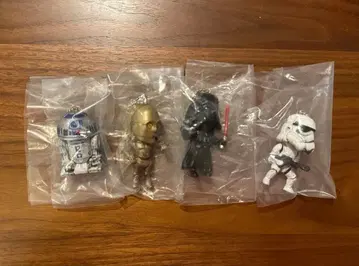 스타 워즈 플라플라 마스코트 4종 세트