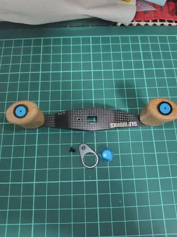 SLP WORKS 23 RCSB 카본 크랭크 핸들 95mm