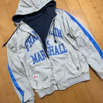 FRANKLIN & MARSHALL 후드 부착 자켓 S 사이즈 리버서블