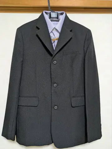 스트라이프 패턴 수트 블레이저 170cm