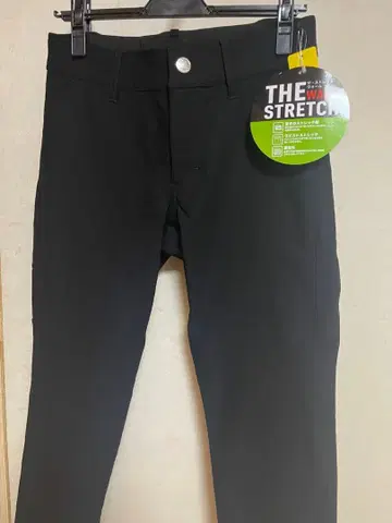 새상품 FILA 골프 스트레치 방한 블랙 팬츠