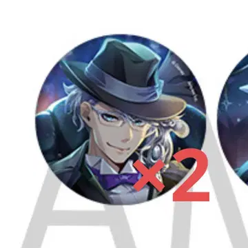 트위스티드 원더랜드 트위스테 AGF 캔뱃지 아즐 2개 세트