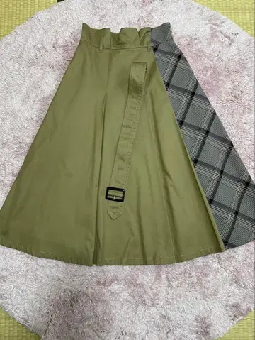 블루 라벨 롱 스커트