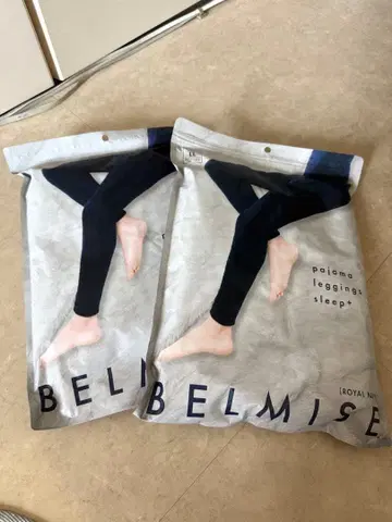 [ 미개봉 새상품 ] BELMISE 파자마 레깅스 LL 2착
