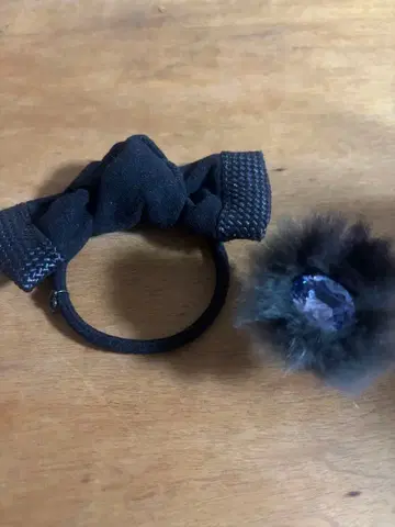 Complex Bis 퍼 비쥬 클립 리본 고무 2종 세트