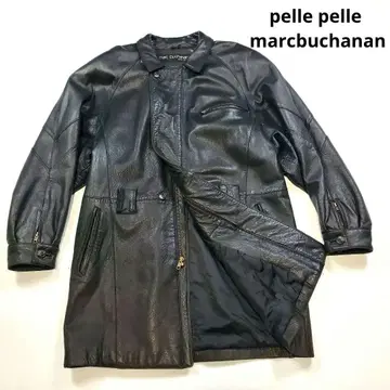 펠레펠레 마크부캐넌 가죽 자켓 카 코트