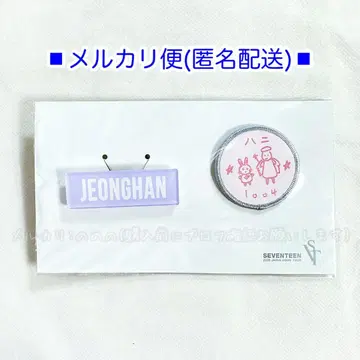 [미개봉 새상품] SEVENTEEN 정한 돔 투어 배지 세트