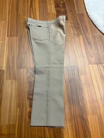 Wrangler 런처 드레스 팬츠 베이지 컷오프 멕시코제