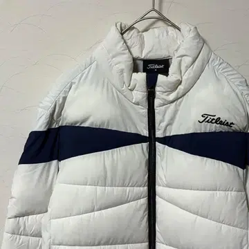 타이틀리스트 나일론 자켓 골프 화이트 흰색 남성용 M 사이즈