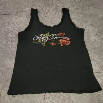 Harley Davidson 3D EMBLEM 90s 탱크탑