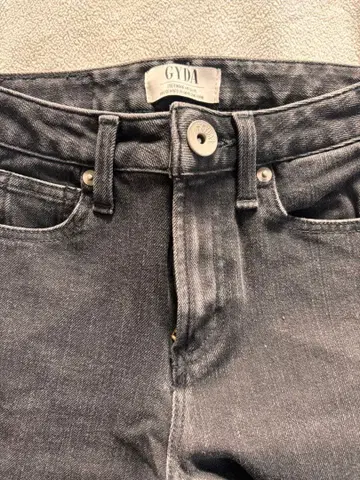 GYDA 블랙 스키니 데님 XS