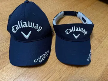 [새상품급] 골프 Callaway 캘러웨이 캡&선바이저 2종 세트