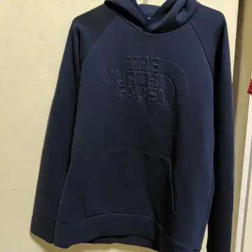 THE NORTH FACE 후드 부착 후드티 네이비