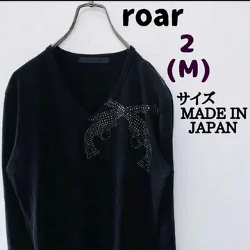 새상품급 roar 로어 스톤 일본제 크로스건 롱 슬리브 셔츠