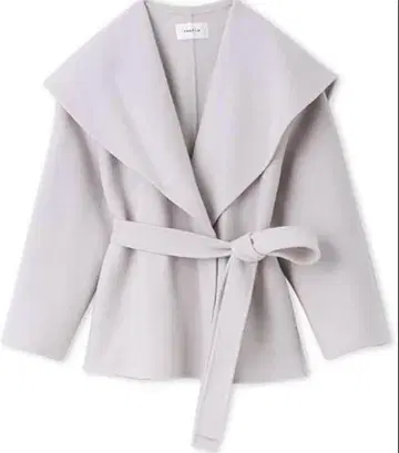 FRAY I.D 숄카라 숏 리버 코트