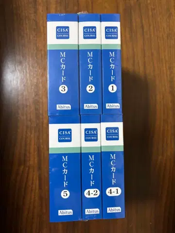 CISA MC 카드 6권 세트