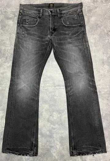 Lee BEAMS 별주 부츠컷 데님 팬츠 청바지 블랙