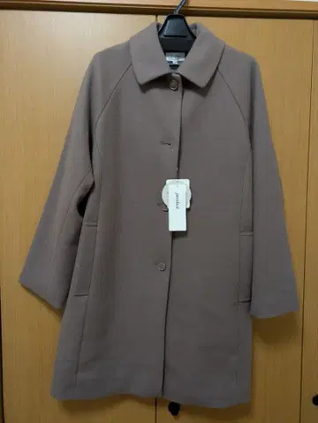 미사용 퓨어 라스트 롱 코트