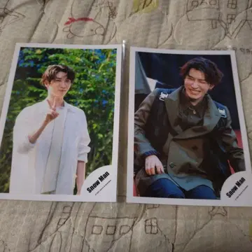 Snow Man 포트레이트 사진 2장 세트