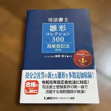 사법서사 히나카타 컬렉션 300 상업등기법