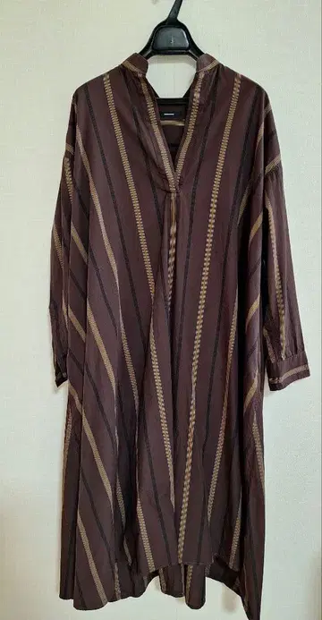 JOURNAL STANDARD 스트라이프 긴팔 셔츠 원피스