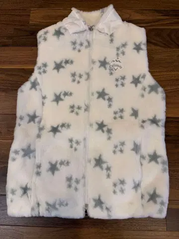 재인하 Callaway 별 패턴 플리스 베스트 M 사이즈