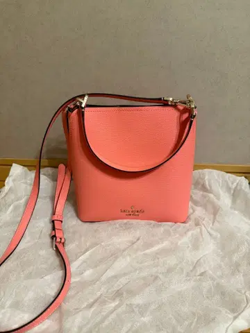 핑크 가죽 핸드,숄더백