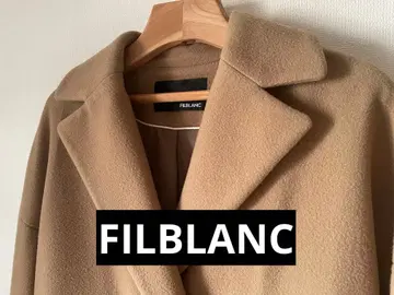 FRILANC 잉글랜드 램스울 하프 카멜 코트