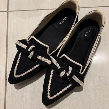 VIVAIA 스틸레토 리본 포함 로퍼