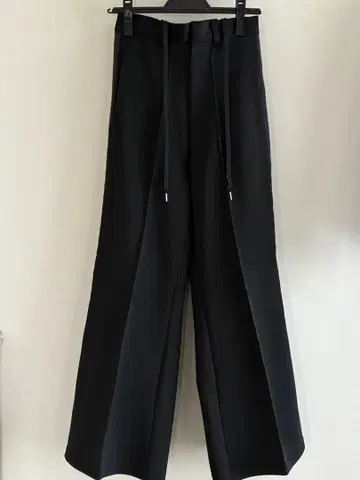 HARE 레이스 사이드 라인 팬츠 블랙