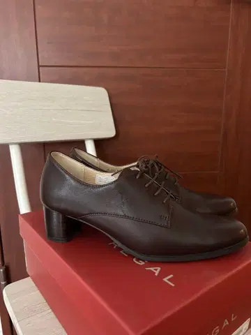 REGAL 다크 브라운 레이스업 슈즈 23