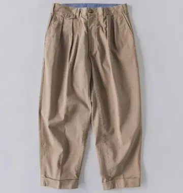 BEAMS PLUS 2 플리츠 치노