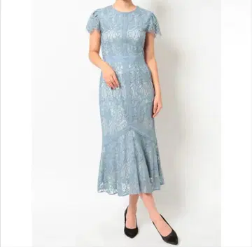 LAGUNAMOON 레이스 머메이드 원피스 S 라이트 블루