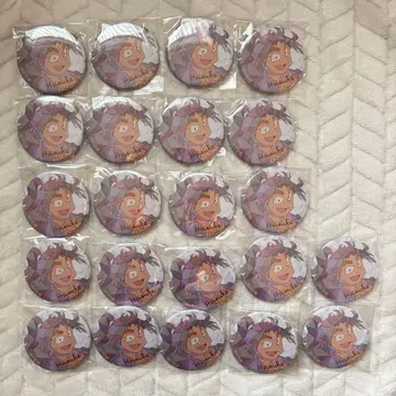 닌타마 란타로 프리즘 패턴 캔뱃지 쿠쿠치 헤이스케