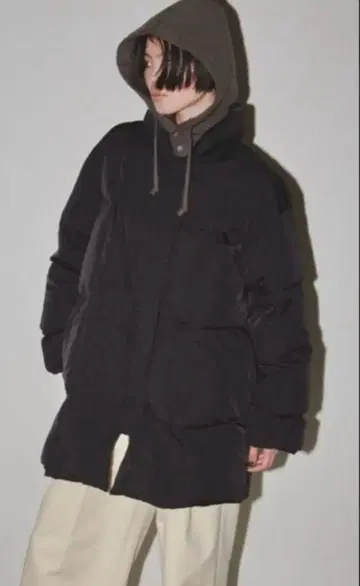 todayful 블랙 다운 자켓