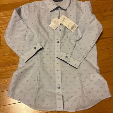 도쿄 셔츠 그룹 패턴 있음 7부 소매