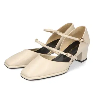 더블 스트랩 힐 펌프스 [박스 포함] 흠집 상세 사진 있음