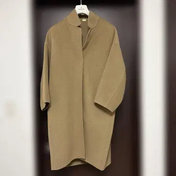 두즈엠클래스 울 리버 코트 베이지