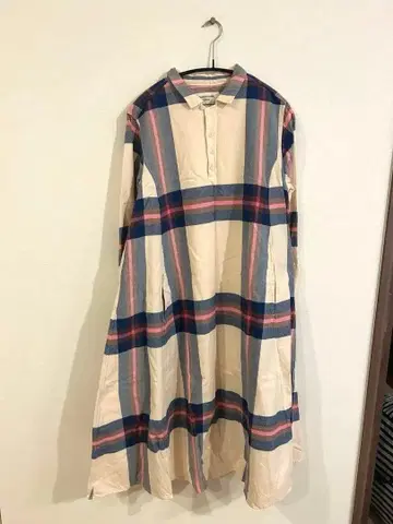 [ 새상품급 ] BEAMS BOY 빔즈 보이 빅 타탄 체크 원피스