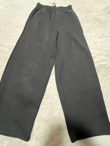 UniqloC 유니클로C 블랙 스웨트 팬츠 XS 사이즈