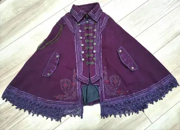 Ozzon 장미 자수 판초 망토