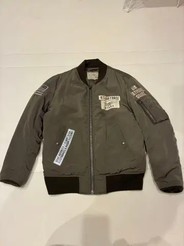 AVIREX MA-1 플라이트 자켓 L 그레이