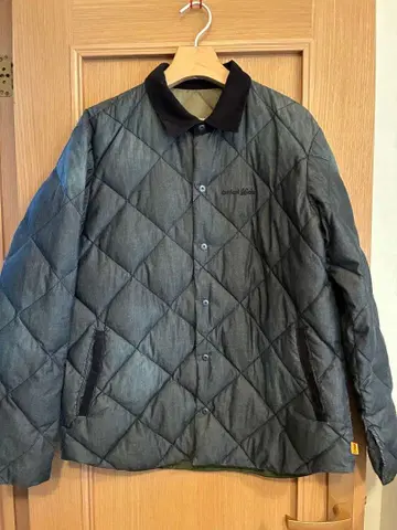 Critical Slide 퀼팅 자켓 그레이