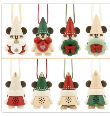 디즈니 릴린린 캡슐 토이 미키 컴프 4개 세트